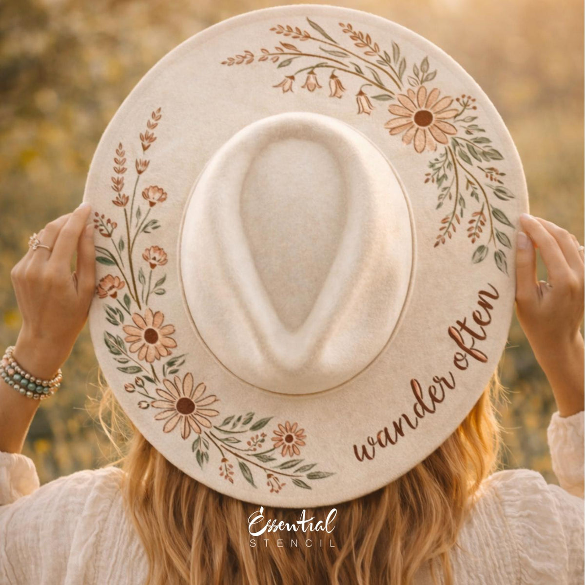 Wonder Often-Hat Stencil-Essential Stencil