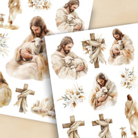 Worthy is the Lamb Rub-On Transfer Set-Rub-on Transfer-Essential Stencil