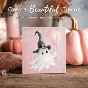 Spooky for a Cause Rub-on Transfer-Rub-on Transfer-Essential Stencil