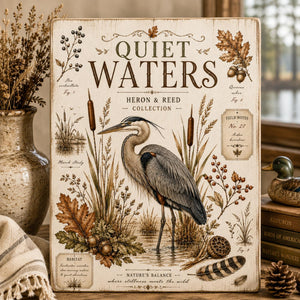 Autumn Marshlands Transfer Set-Rub-on Transfer-Essential Stencil
