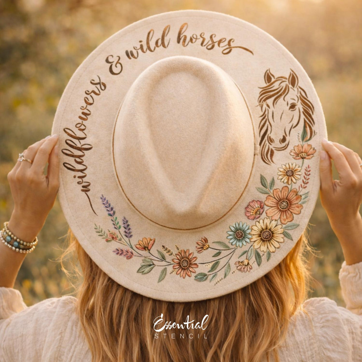 Wild & Inspired Hat Stencil Bundle-Hat Stencil-Essential Stencil