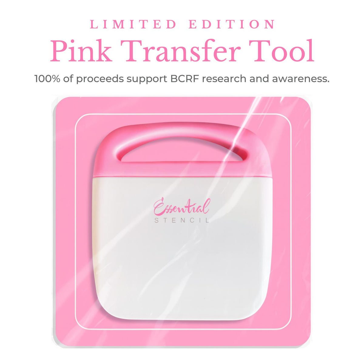 Essential Rub-On Transfer Tool - LIMITED PINK EDITION-Rub-on Transfer-Essential Stencil