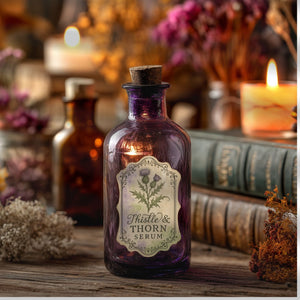 Vintage Apothecary Labels Rub-on Transfer Set-Rub-on Transfer-Essential Stencil