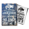 Junkin' Count Me in Stencil