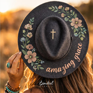 Amazing Grace-Hat Stencil-Essential Stencil