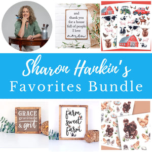 Sharon Hankin's Favorites Bundle-Bundle-Essential Stencil