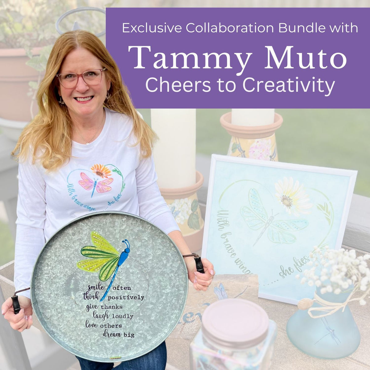 Tammy Muto's Dragonfly Dreams Bundle-Collaboration Bundle-Essential Stencil