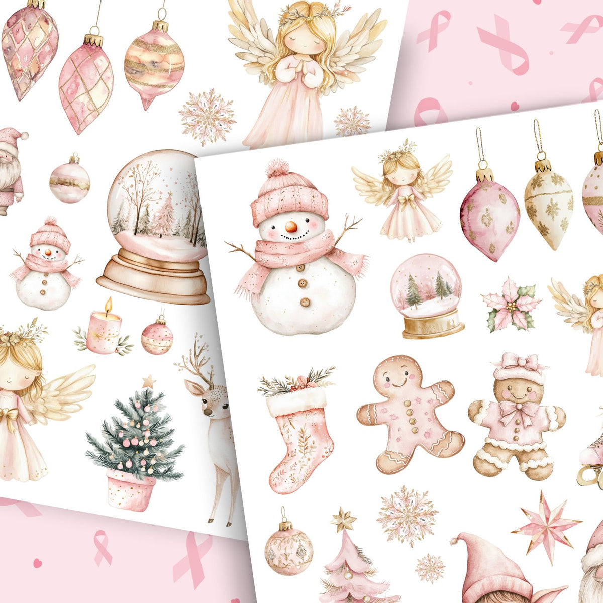 Hope for the Holidays Rub-on Transfer-Rub-on Transfer-Essential Stencil