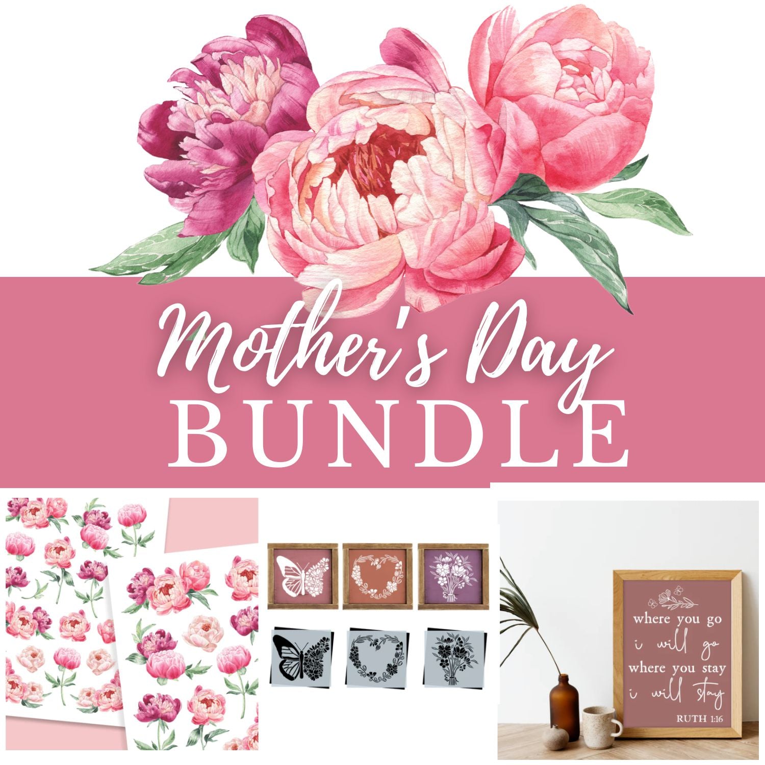 Mother's Day Bundle-Bundle-Essential Stencil