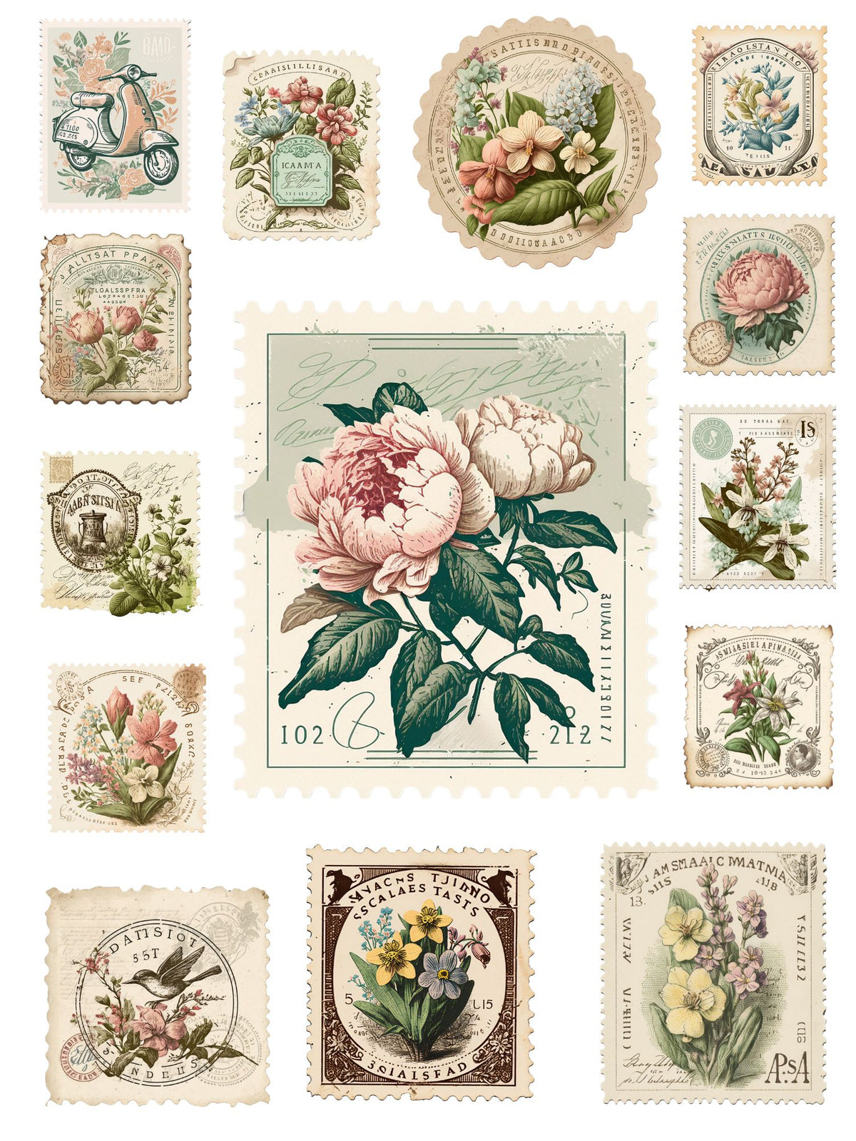 The Best of Vintage Transfer Bundle