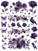Mystical Garden Rub-on Transfer Set-Rub-on Transfer-Essential Stencil