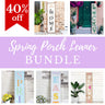 Spring Porch Leaner Bundle