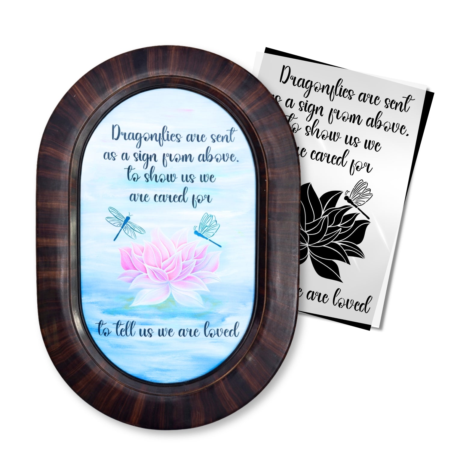 Love From Above Dragonfly Stencil-Collaboration Bundle-Essential Stencil