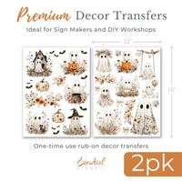 Halloween 2025 Rub-on Transfer Bundle-Halloween-Essential Stencil