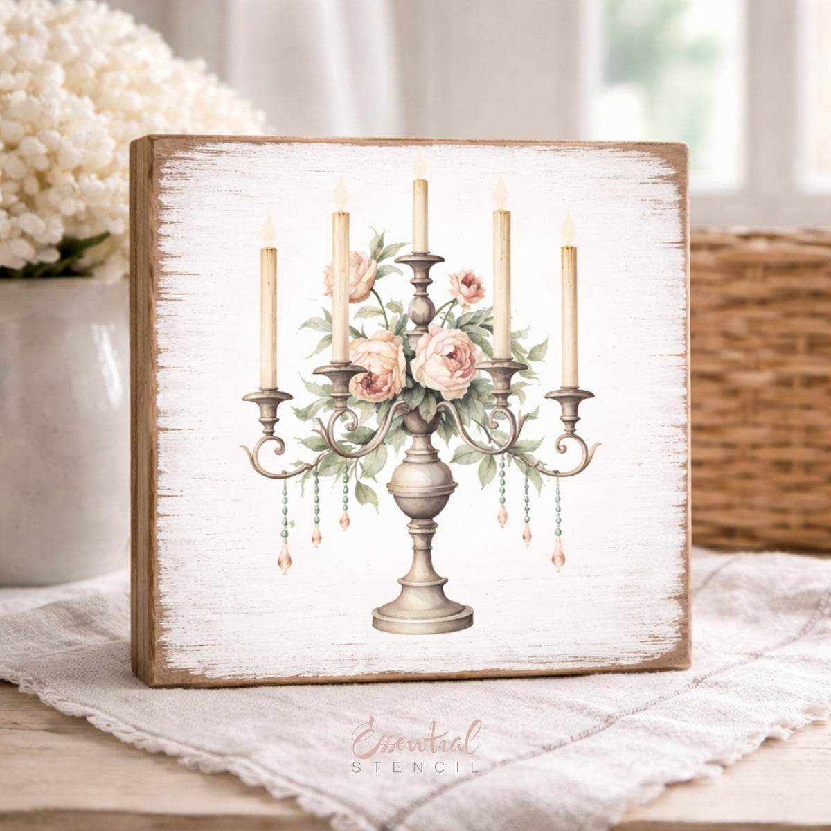 Vintage Heirloom Treasures Rub-On Transfer Set-Rub-on Transfer-Essential Stencil