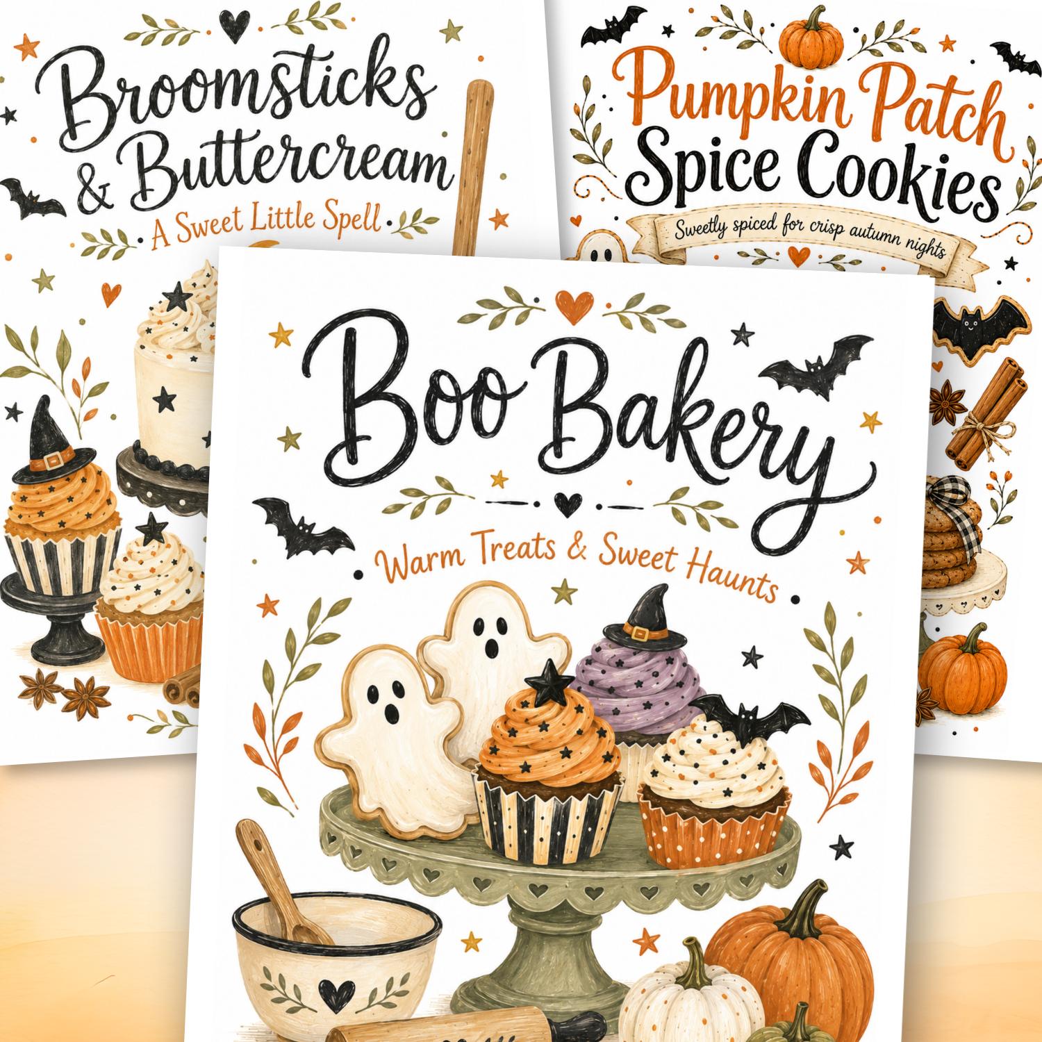 Boo Bakery Transfer Set