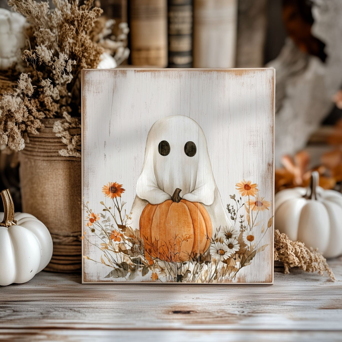 Wildflower Ghosts Rub-on Transfer Set-Rub-on Transfer-Essential Stencil