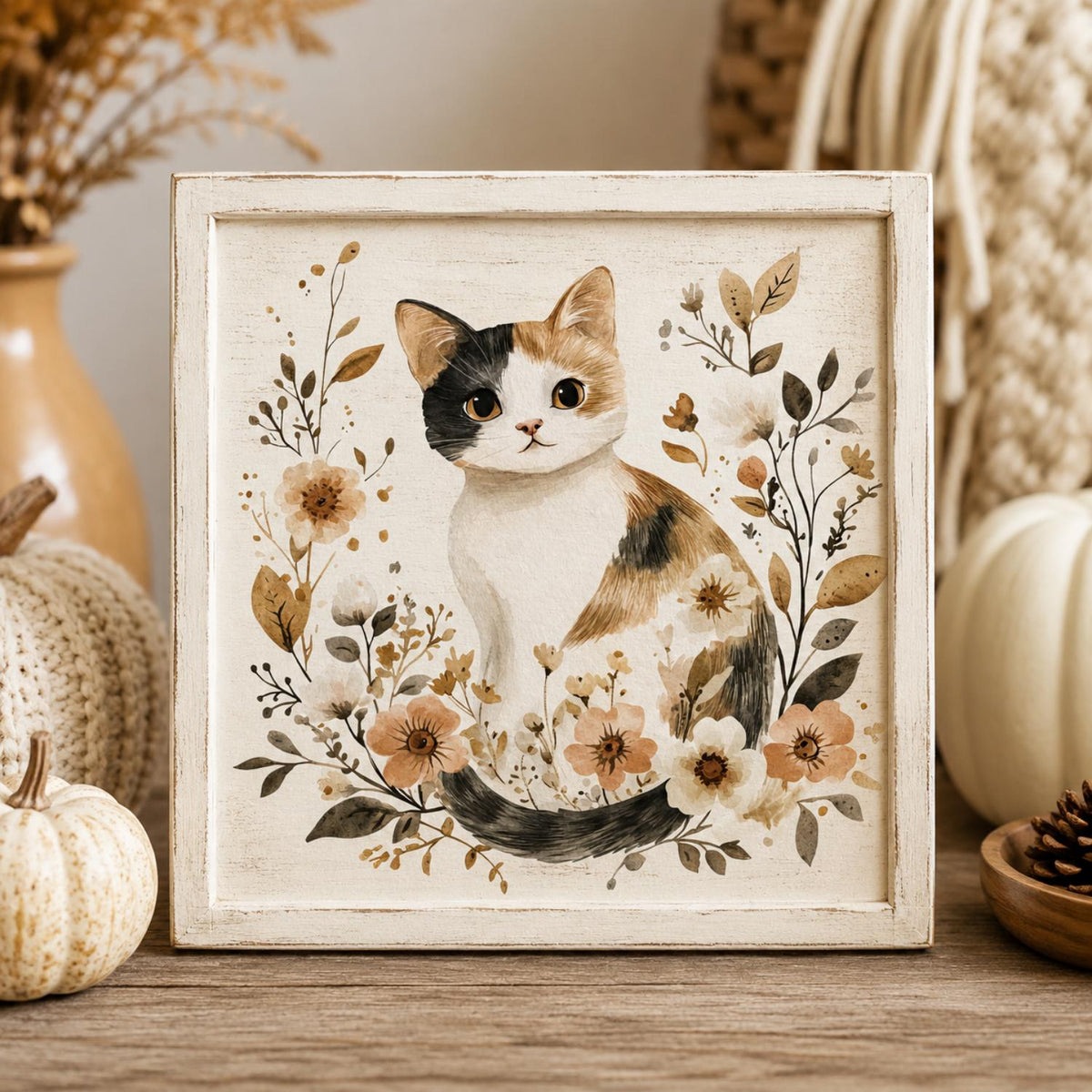 Whiskers & Wildflowers Transfer Set-Rub-on Transfer-Essential Stencil