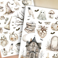 Ghostwood Cottage Transfer Set-Rub-on Transfer-Essential Stencil