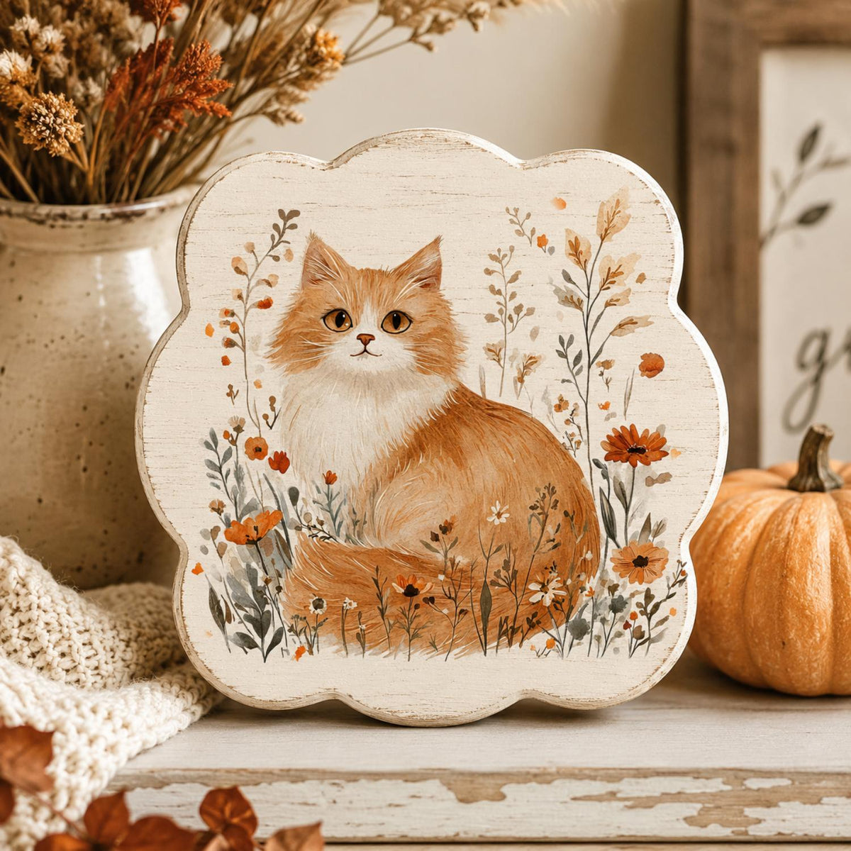 Whiskers & Wildflowers Transfer Set-Rub-on Transfer-Essential Stencil