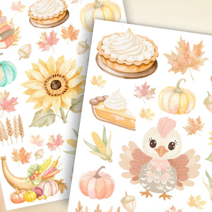 Sweet Harvest Whimsy Transfer Set-Rub-on Transfer-Essential Stencil
