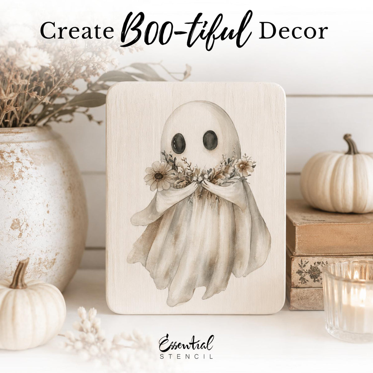Ghostwood Cottage Transfer Set-Rub-on Transfer-Essential Stencil