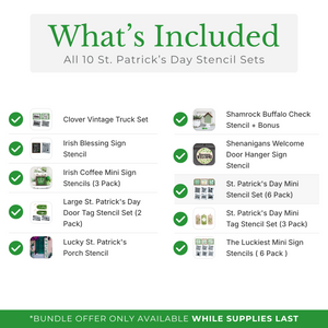 St. Patrick's Day Exclusive Bundle Offer-Bundle-Essential Stencil