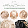 Wild & Inspired Hat Stencil Bundle