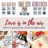 Love is in the Air Mini Stencil Bundle