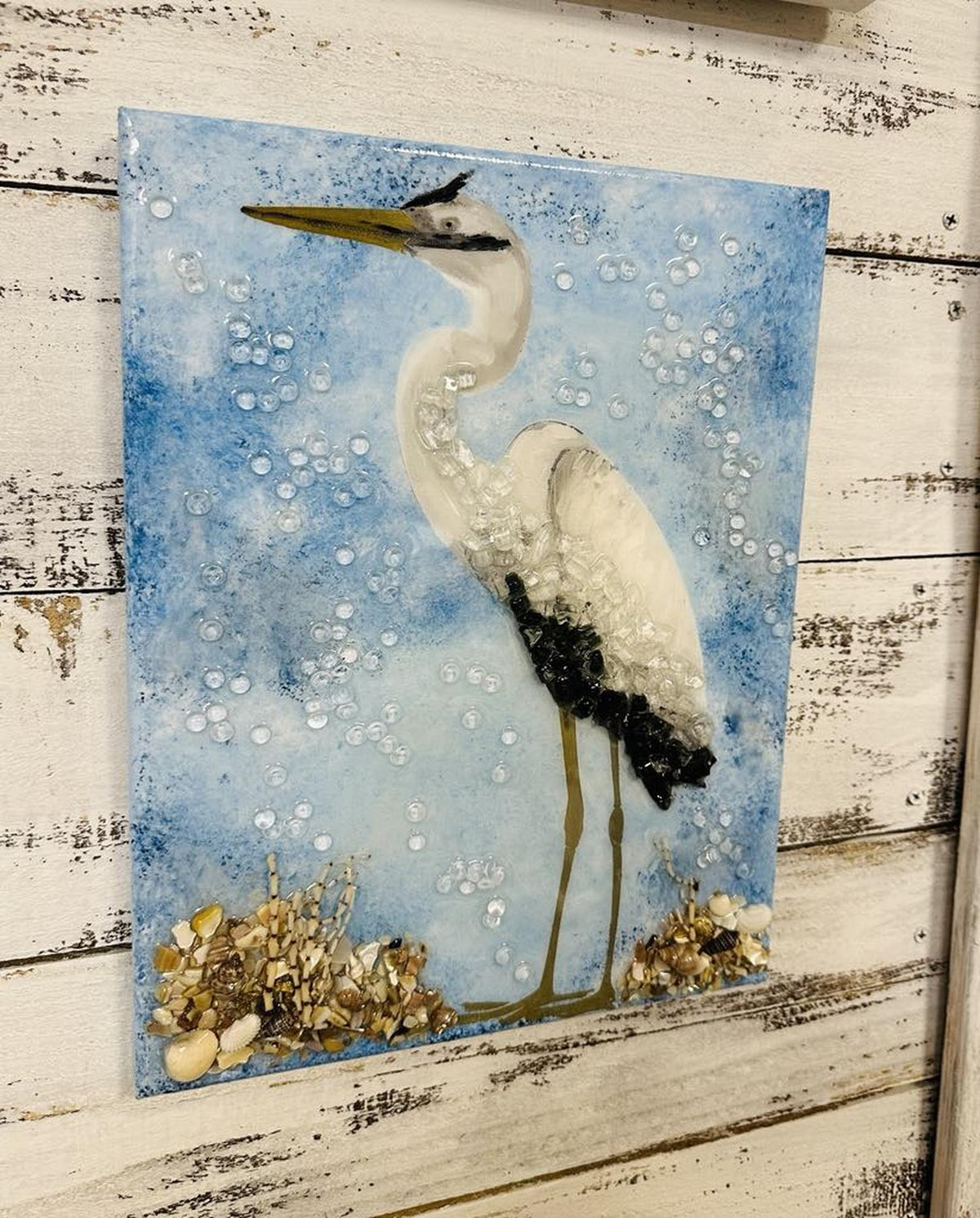 Harbor Heron Silhouette-Stencils & Die Cuts-Essential Stencil