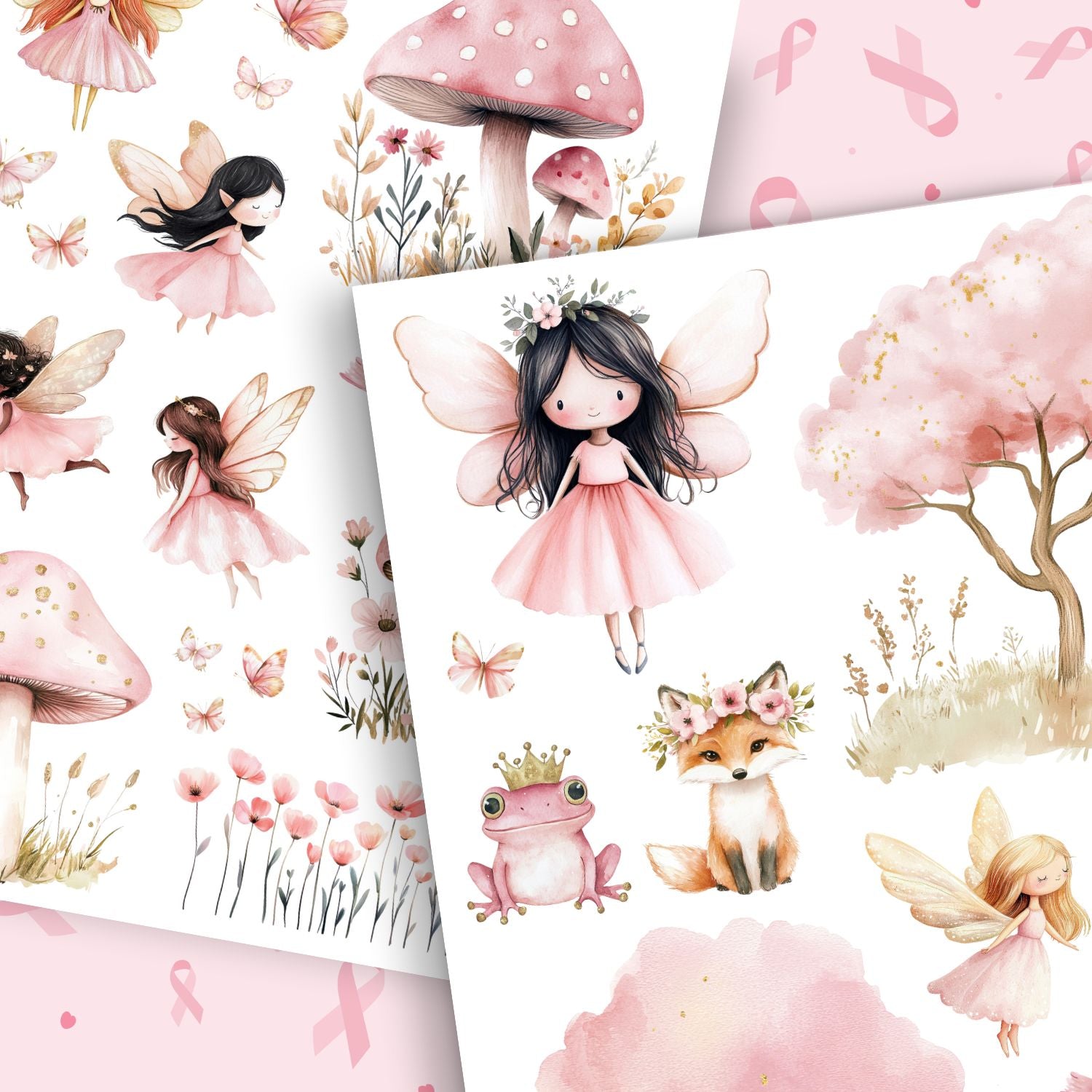 Wings of Hope Rub-on Transfer-Rub-on Transfer-Essential Stencil