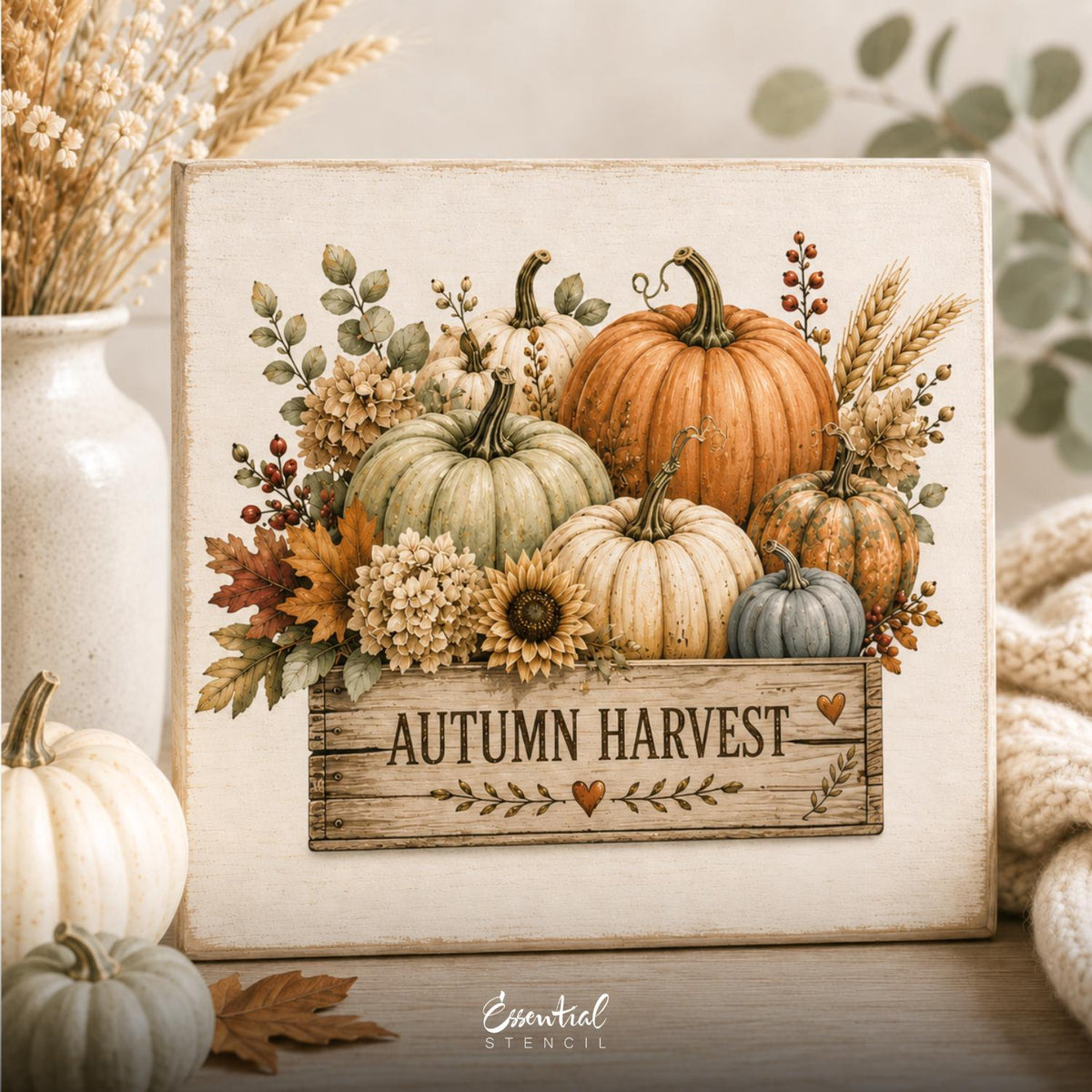 Heirloom Harvest Market Transfer Set-Rub-on Transfer-Essential Stencil