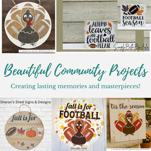 Game Day Football Craft Bundle-Bundle-Essential Stencil