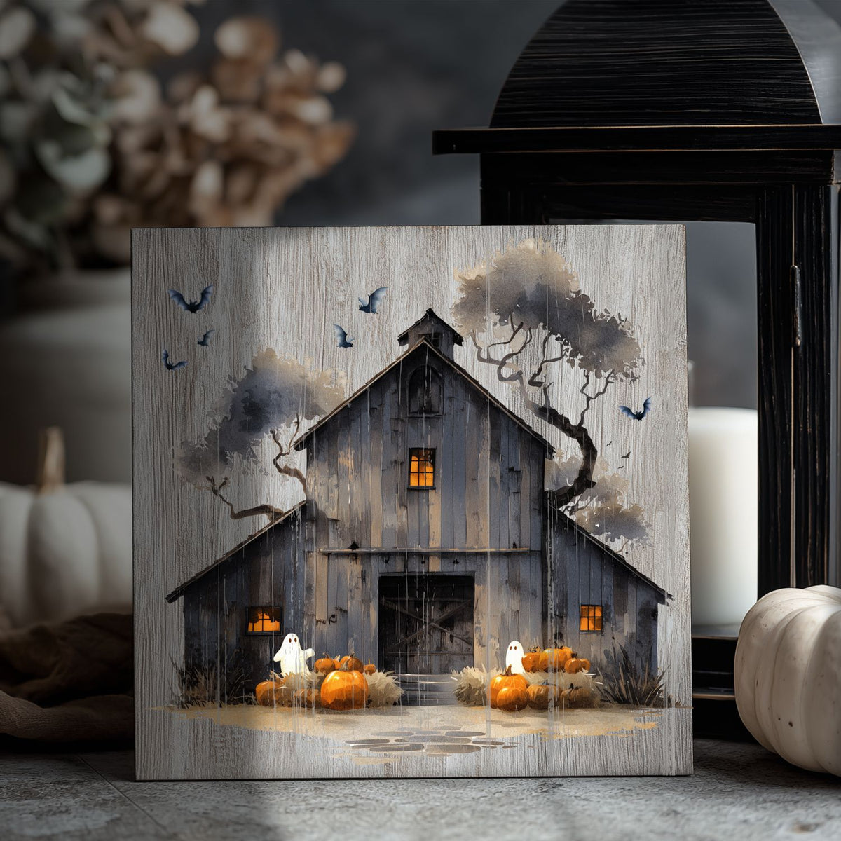 Haunted Homestead Rub-on Transfer Set-Rub-on Transfer-Essential Stencil