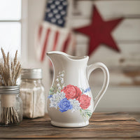 All American Blossoms Rub-on Transfer Set-Rub-on Transfer-Essential Stencil
