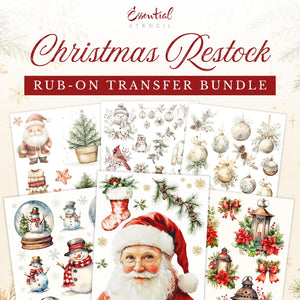 Christmas Restock Transfer Bundle-Christmas-Essential Stencil