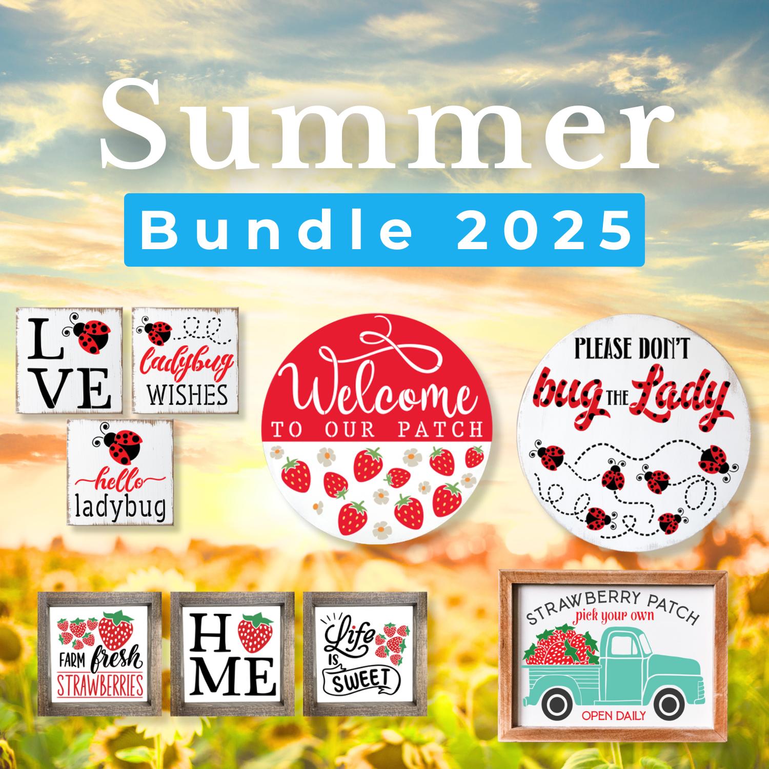 Summer 2025 Bundle-Summer-Essential Stencil