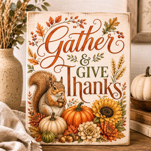 Autumn Woodland Blessings Transfer Set-Rub-on Transfer-Essential Stencil