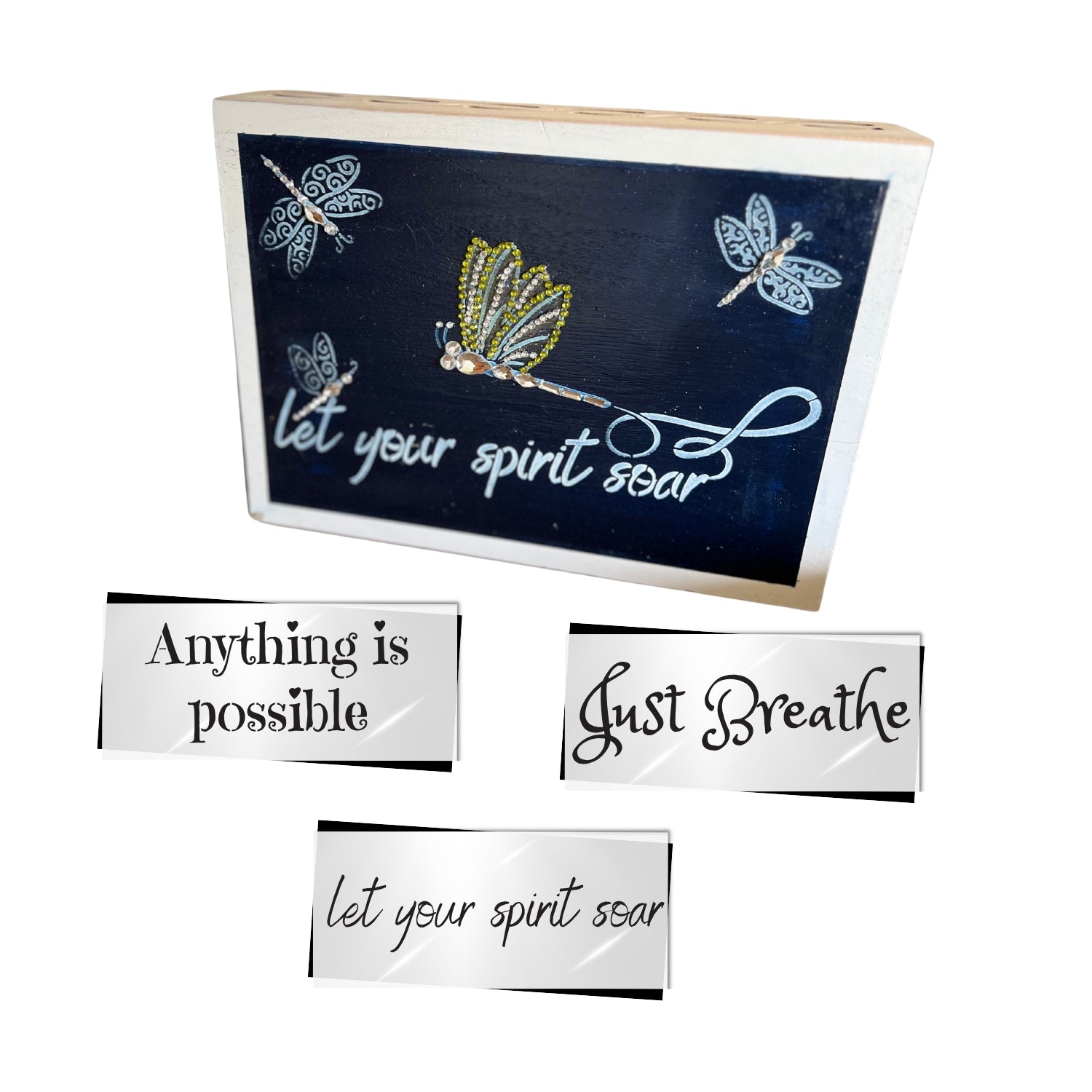 Let Your Spirit Soar Stencil Set (3pk)-Collaboration Bundle-Essential Stencil