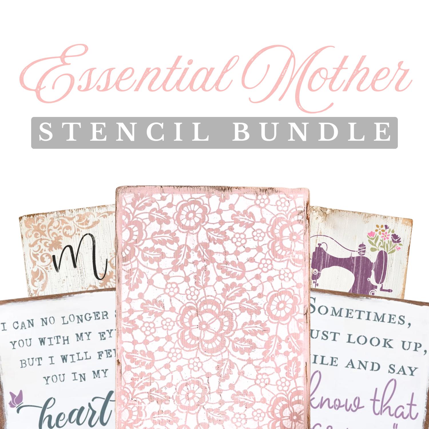Essential Mother Stencil Bundle-Mother's Day-Essential Stencil