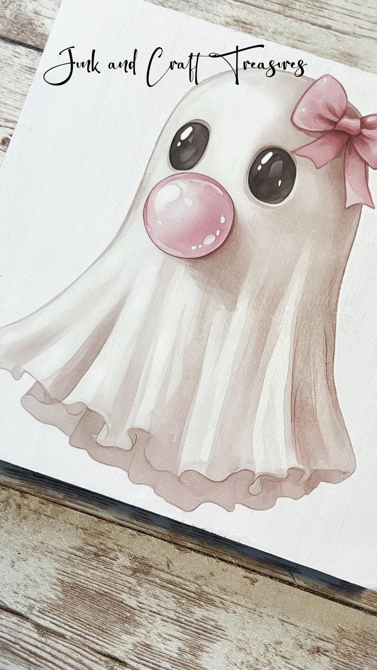 Spooky for a Cause Rub-on Transfer-Rub-on Transfer-Essential Stencil