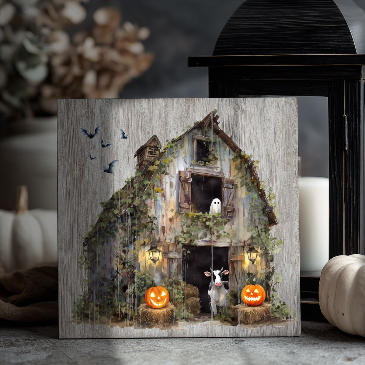 Haunted Homestead Rub-on Transfer Set-Rub-on Transfer-Essential Stencil