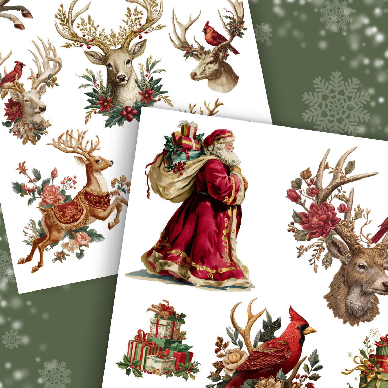 Regal Christmas Rub-on Transfer Set-Rub-on Transfer-Essential Stencil