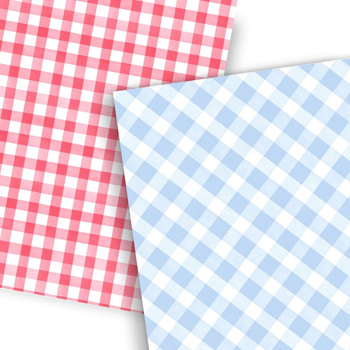 Gingham Pattern-Rub-on Transfer-Essential Stencil