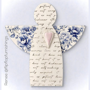 Chinoiserie Vase & Flower Rub-on Transfer Set-Rub-on Transfer-Essential Stencil