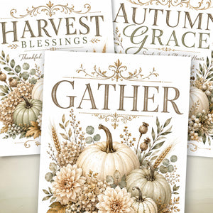 Heirloom Harvest Transfer Set-Rub-on Transfer-Essential Stencil