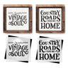 Country Roads & Vintage Soul Mini Stencil Set (2pk)