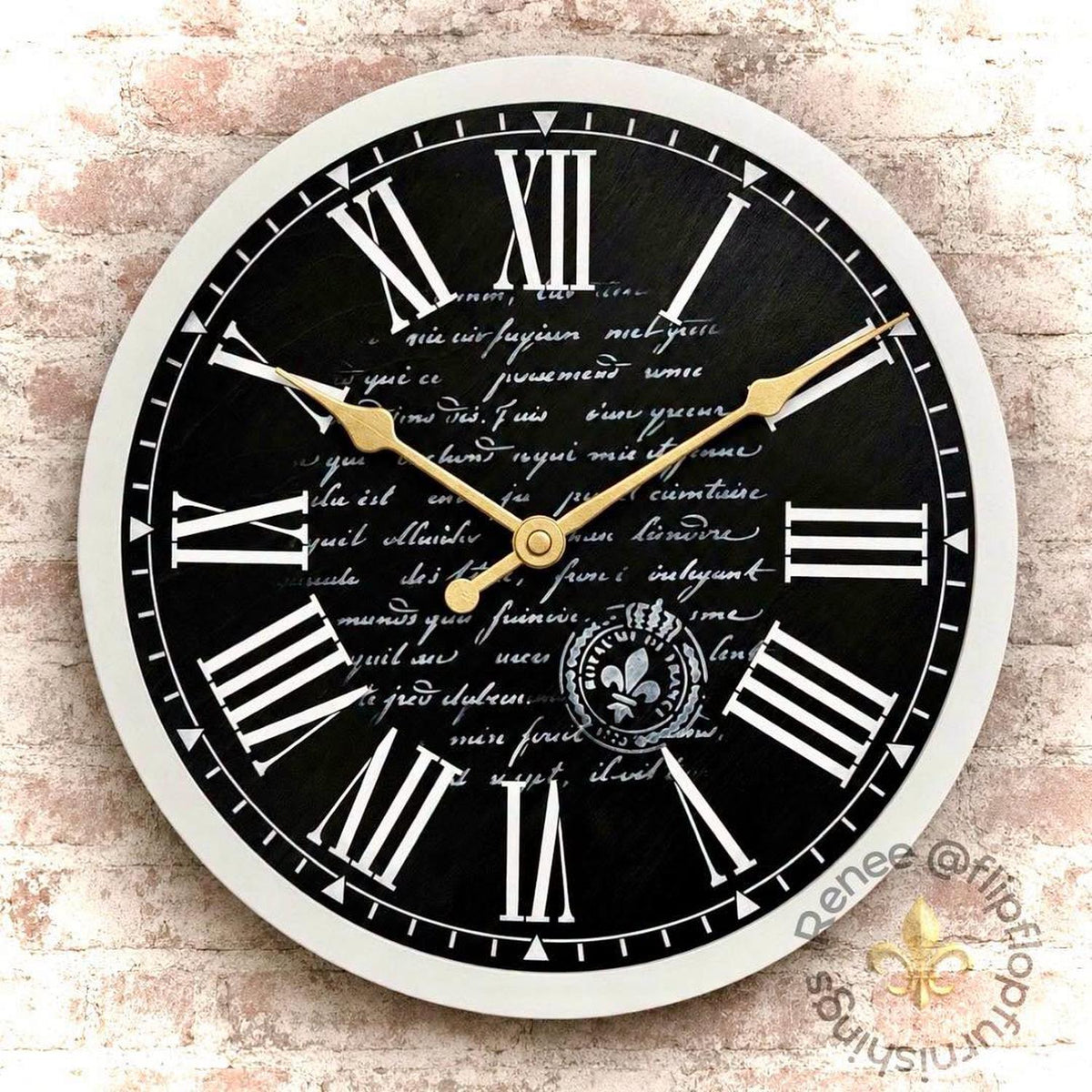 French Script + bonus-Home-Essential Stencil