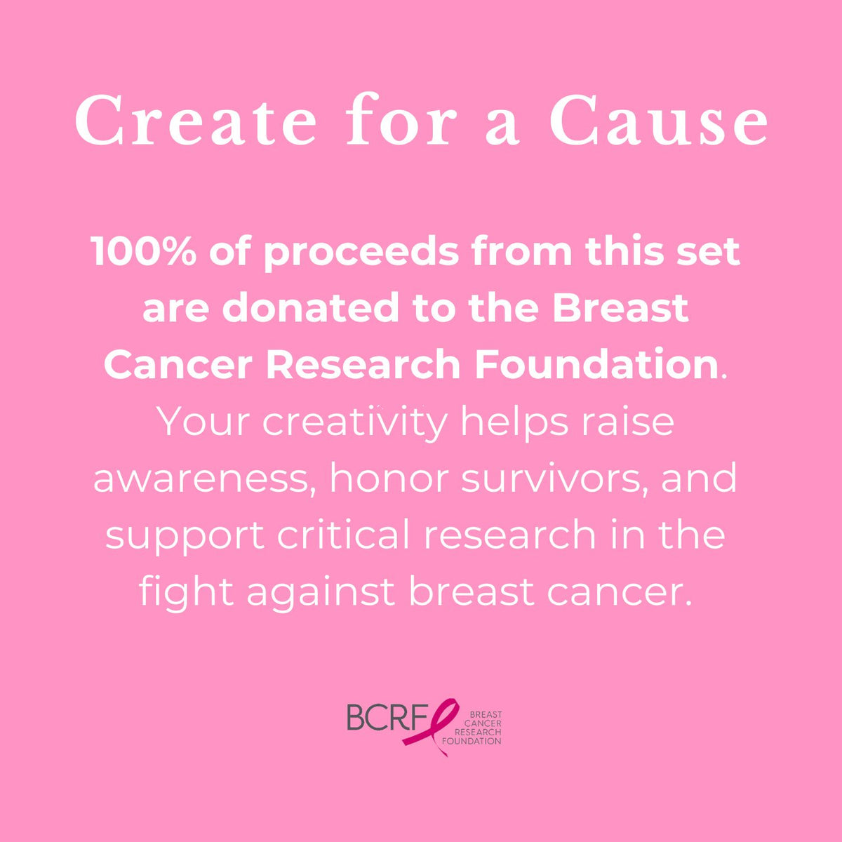 Spooky for a Cause Rub-on Transfer-Rub-on Transfer-Essential Stencil