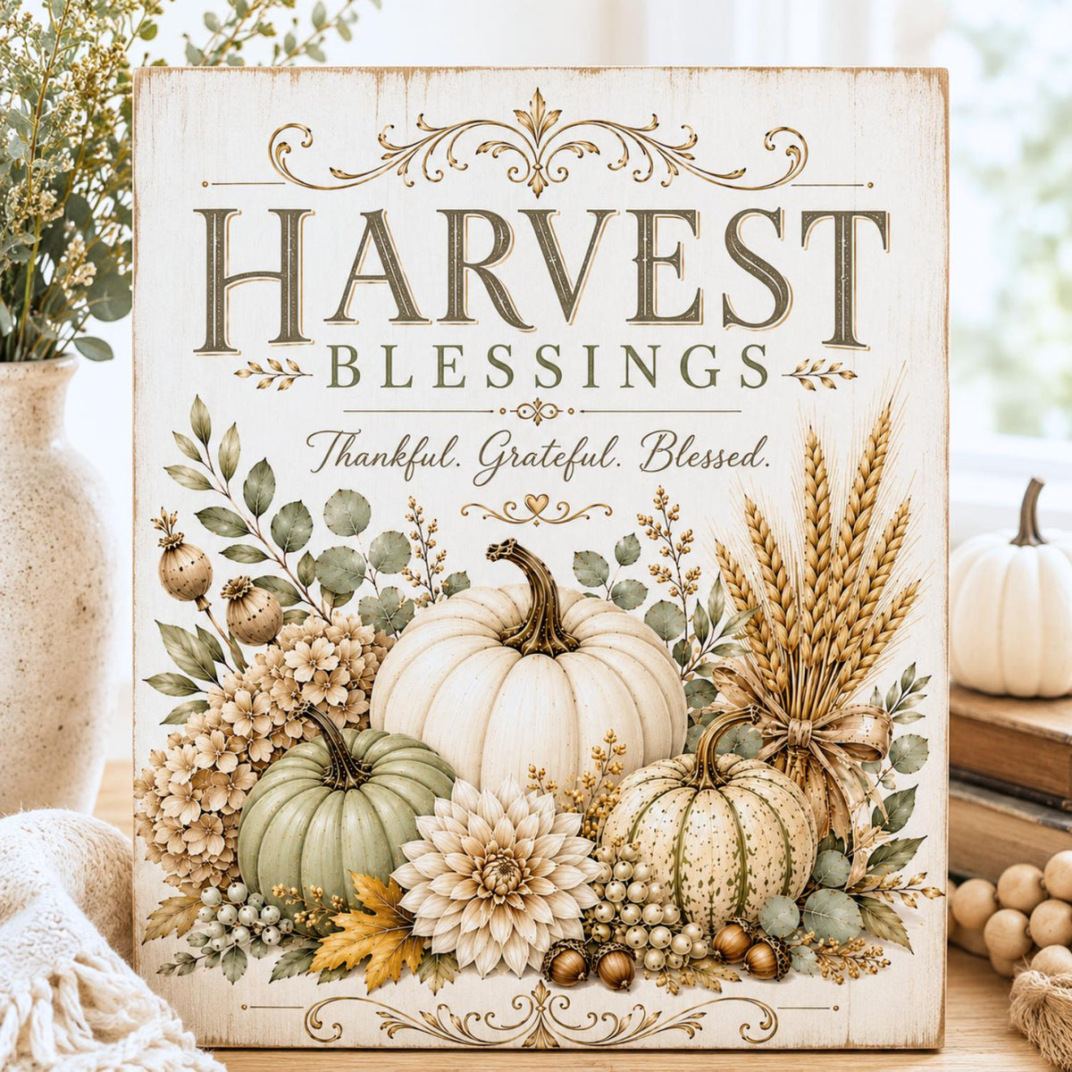 Heirloom Harvest Transfer Set-Rub-on Transfer-Essential Stencil